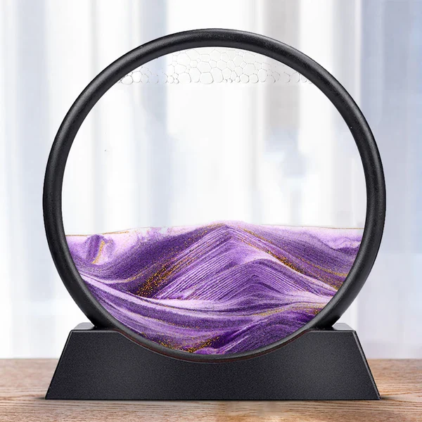 Dynamic Moving Sand Art Display for Home and Office