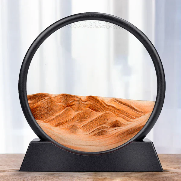 Dynamic Moving Sand Art Display for Home and Office
