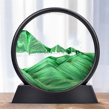 Dynamic Moving Sand Art Display for Home and Office