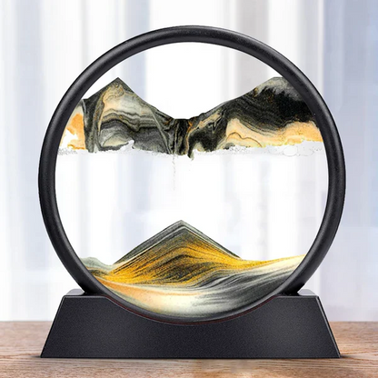 Dynamic Moving Sand Art Display for Home and Office