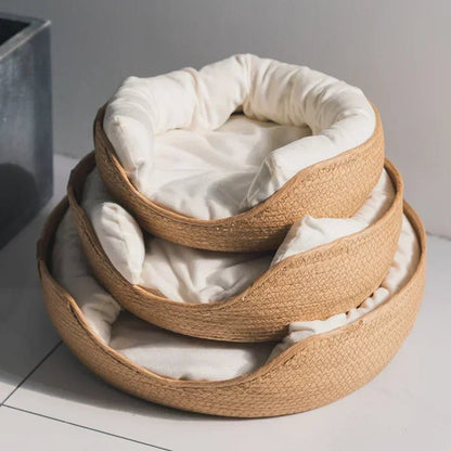 Eco Friendly Cat Sofa with Breathable Cotton Cushion