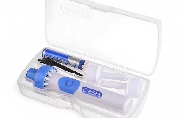 Electric Ear Wax Suction Cleaner with Soft Silicone Tip