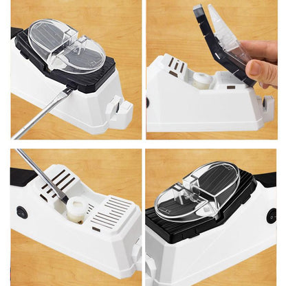 Electric Kitchen Knife Sharpener USB Powered Multi Blade Sharpener
