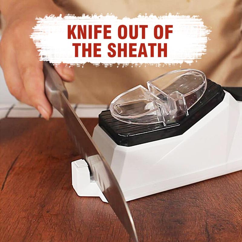 Electric Kitchen Knife Sharpener USB Powered Multi Blade Sharpener