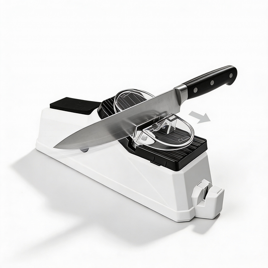 Electric Kitchen Knife Sharpener USB Powered Multi Blade Sharpener