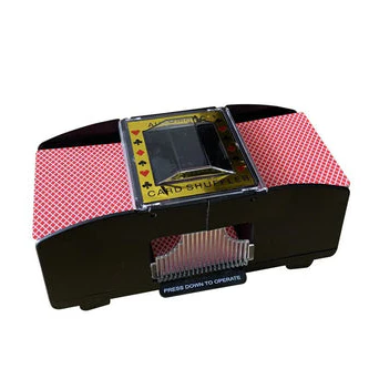 Electric Playing Card Shuffler for 2 4 and 6 Deck Games