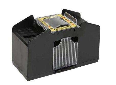 Electric Playing Card Shuffler for 2 4 and 6 Deck Games