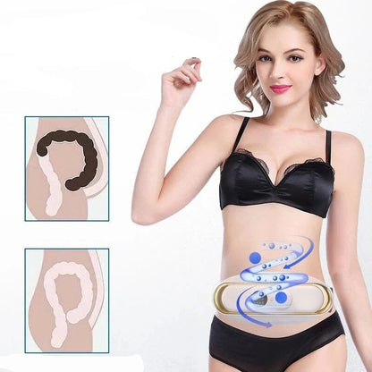 Electric Waist Massager Belt With Heat And Vibration Modes