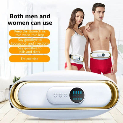 Electric Waist Massager Belt With Heat And Vibration Modes