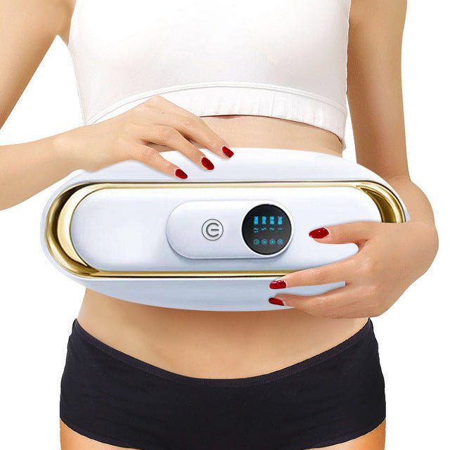 Electric Waist Massager Belt With Heat And Vibration Modes
