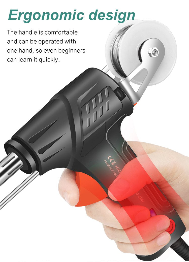 Electric Welding Tool with Rapid Heat Up and Cutting Function