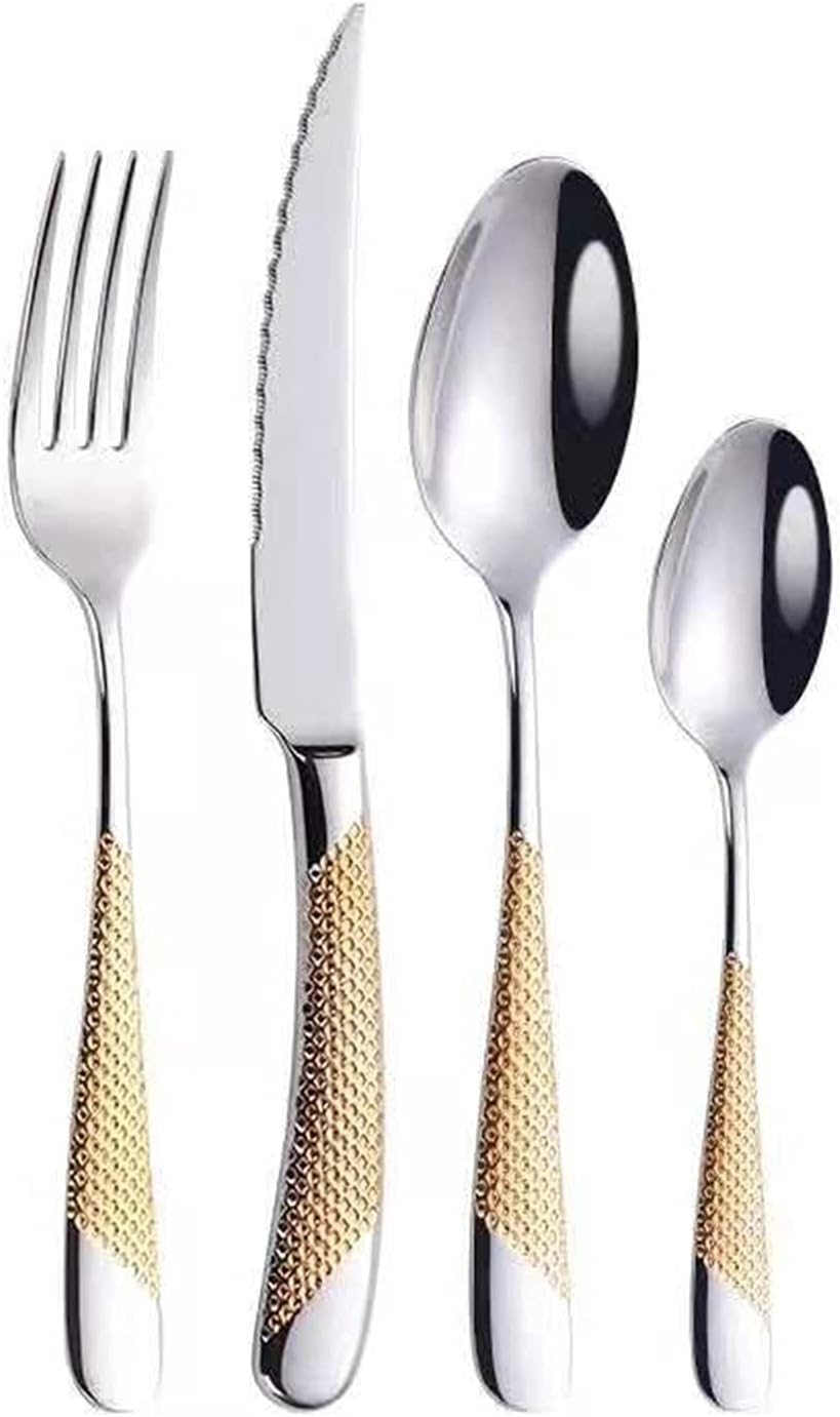 Elegant Stainless Steel Cutlery Set for Dining