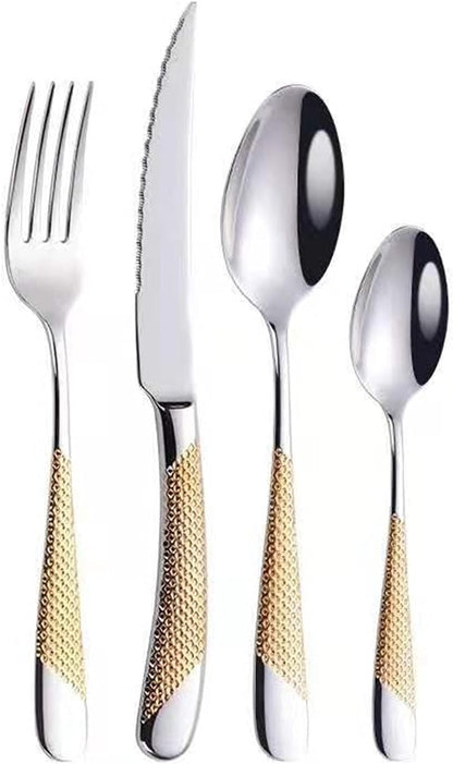 Elegant Stainless Steel Cutlery Set for Dining