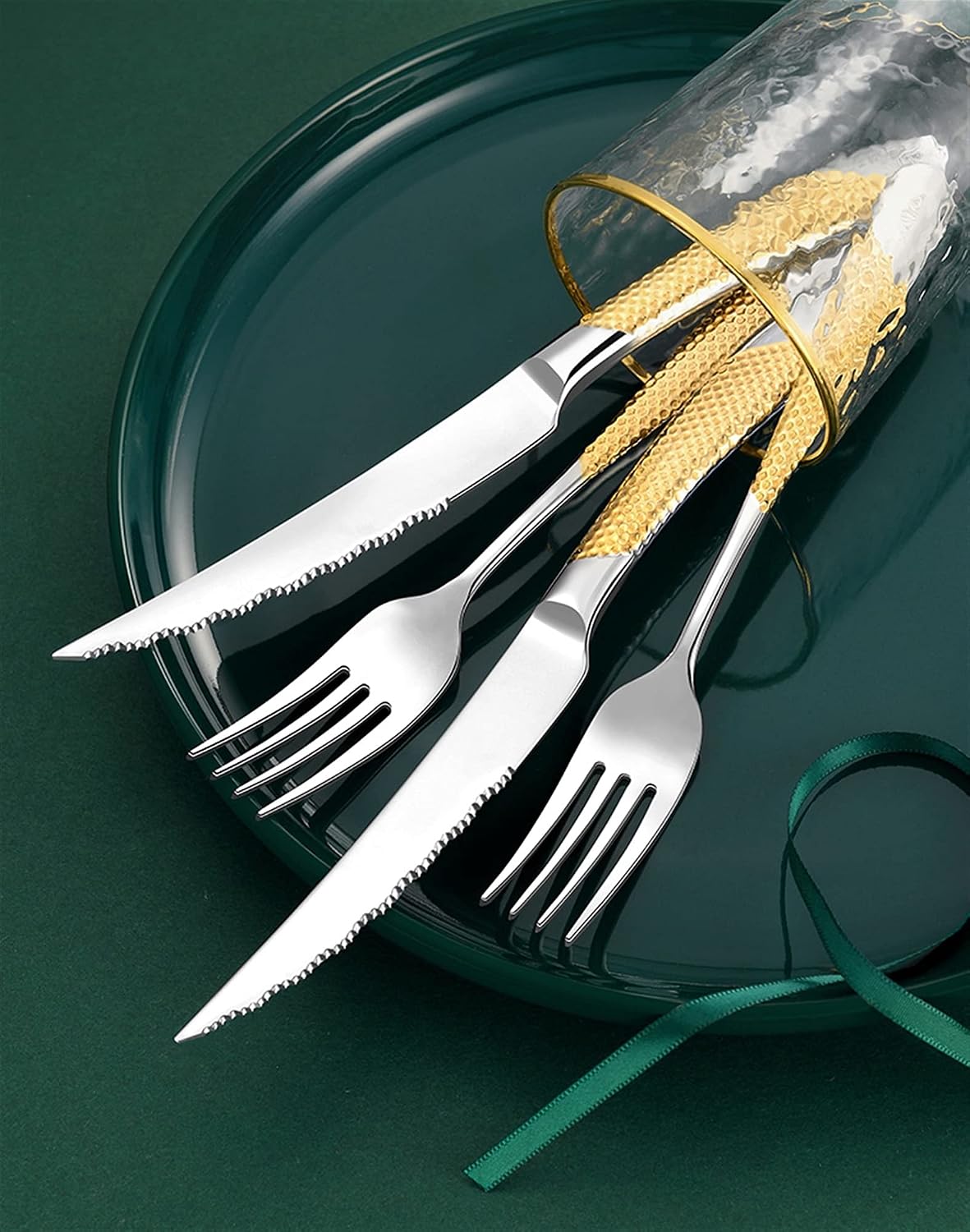 Elegant Stainless Steel Cutlery Set for Dining