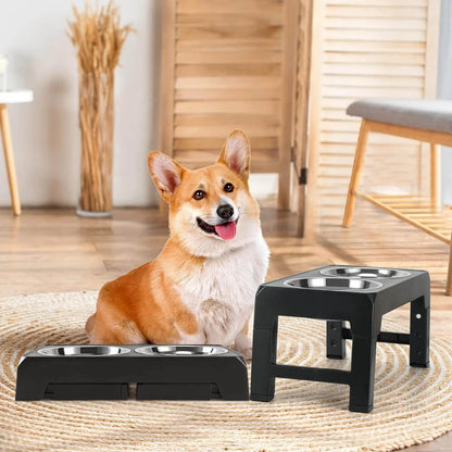 Elevated Slow Feed Dog Bowl