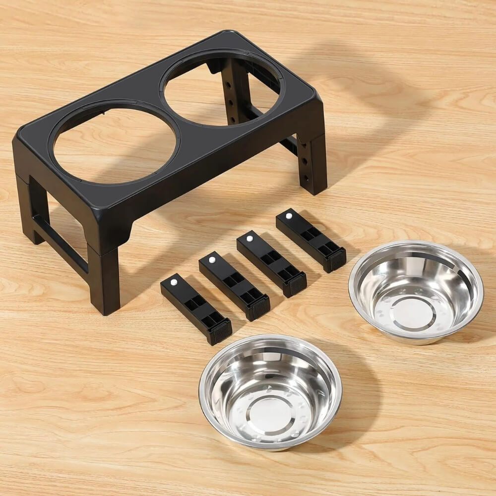 Elevated Slow Feed Dog Bowl