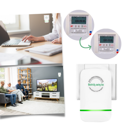 Energy Saving Power Optimizer Plug for Home and Office