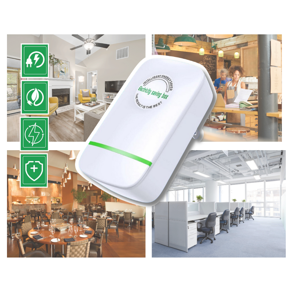 Energy Saving Power Optimizer Plug for Home and Office