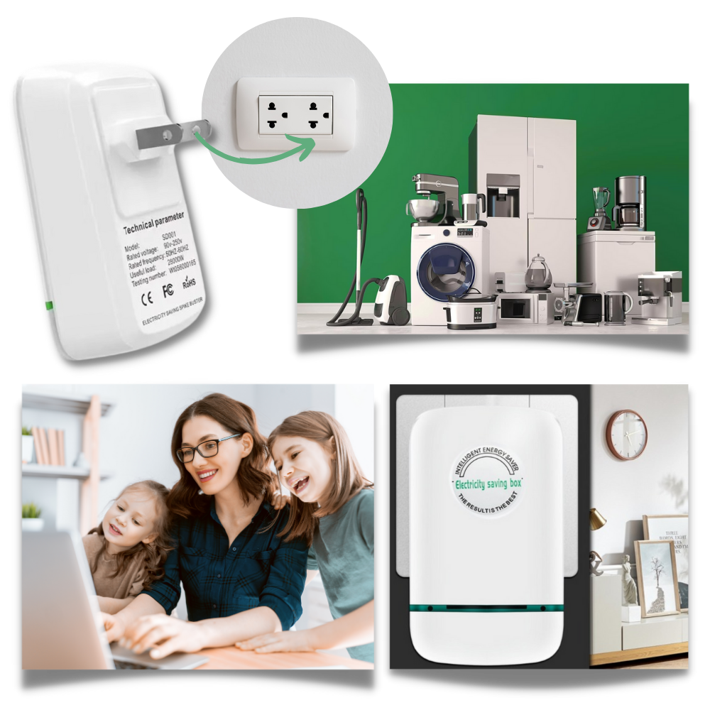 Energy Saving Power Optimizer Plug for Home and Office