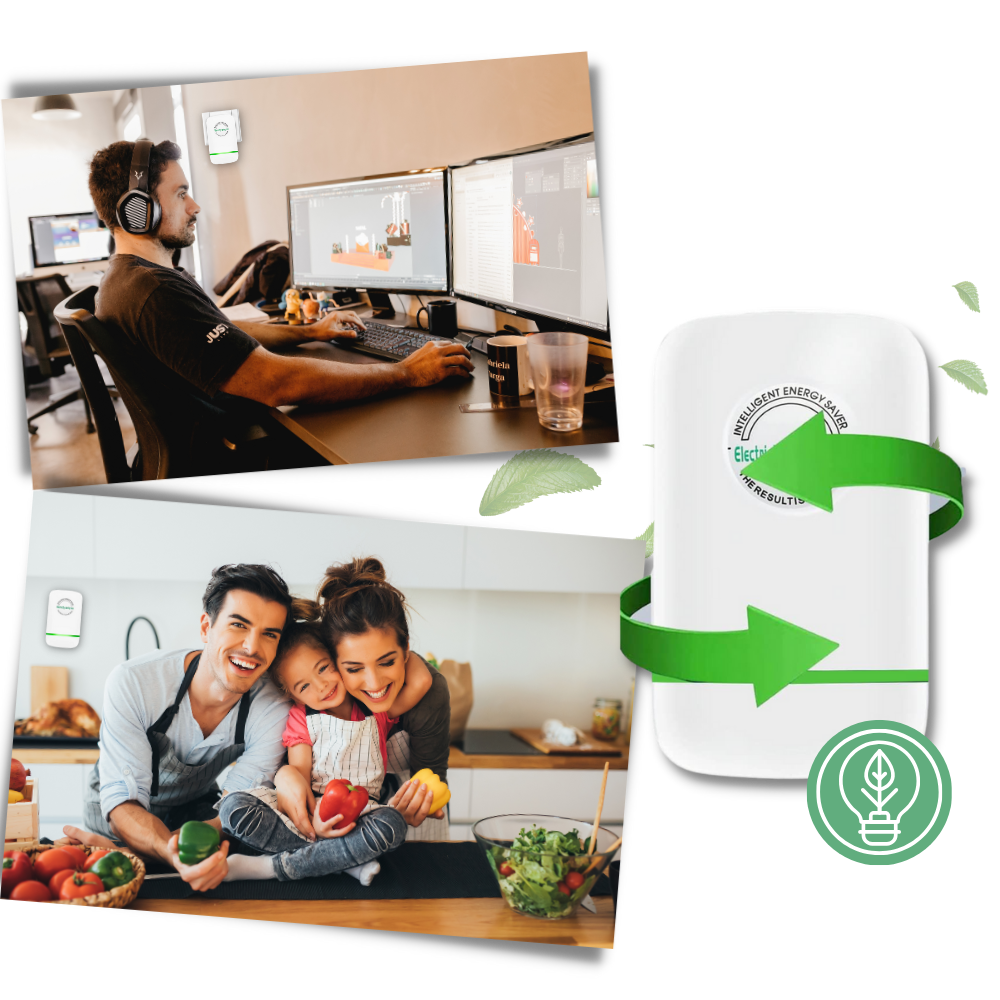 Energy Saving Power Optimizer Plug for Home and Office