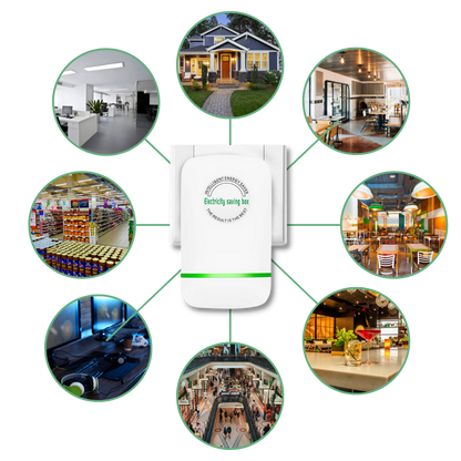 Energy Saving Power Optimizer Plug for Home and Office