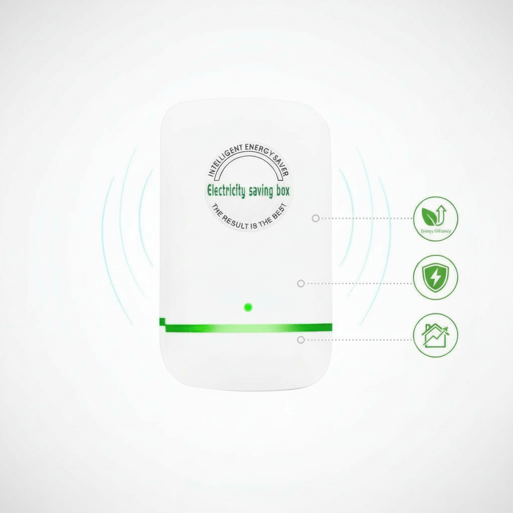 Energy Saving Power Optimizer Plug for Home and Office