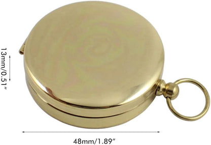 Engraved Compass Gift For Son With Inspirational Message