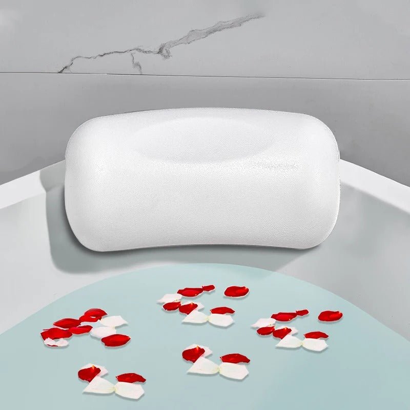Ergonomic Bath Pillow with Neck and Head Support