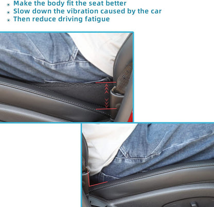 Ergonomic Car Seat Cushion for Improved Driving Position