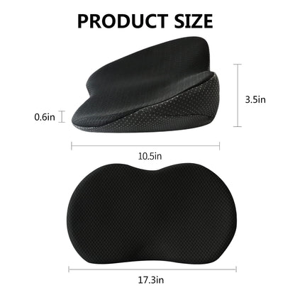 Ergonomic Car Seat Cushion for Improved Driving Position