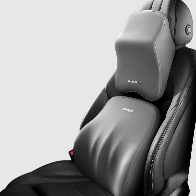 Ergonomic Car Seat Cushion for Neck and Back Support