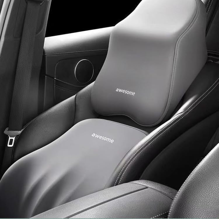 Ergonomic Car Seat Cushion for Neck and Back Support