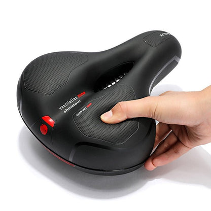 Ergonomic Gel Bicycle Saddle with Breathable Waterproof Design