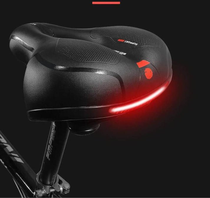 Ergonomic Gel Bicycle Saddle with Breathable Waterproof Design