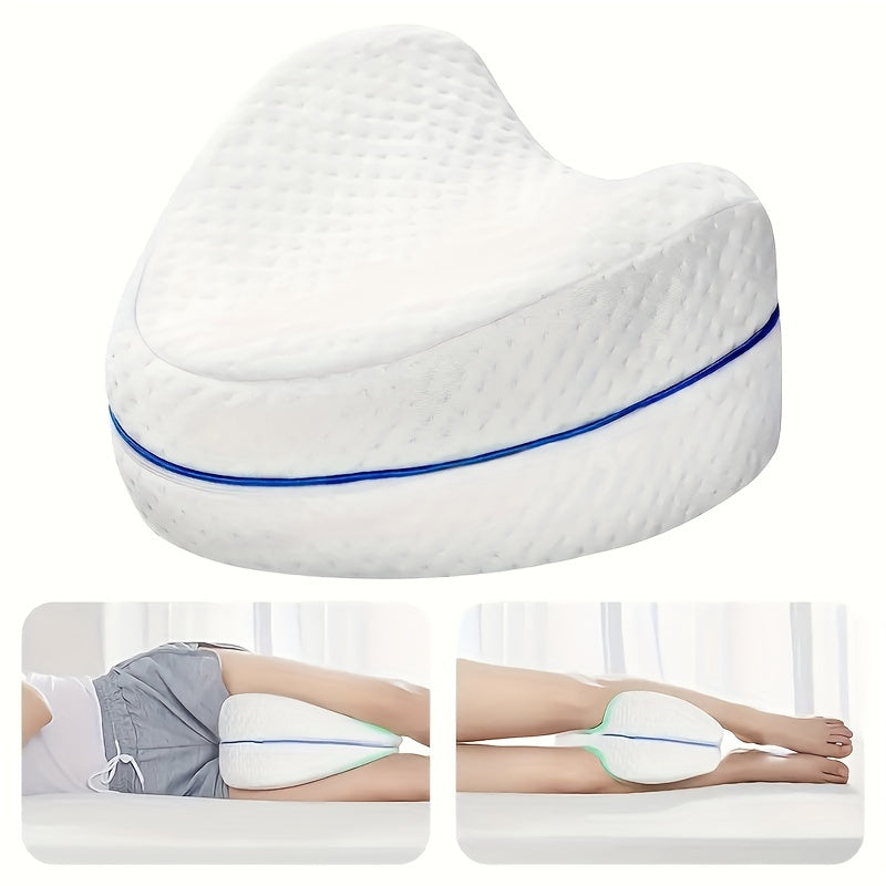 Ergonomic Lumbar Knee Pillow for Side Sleepers