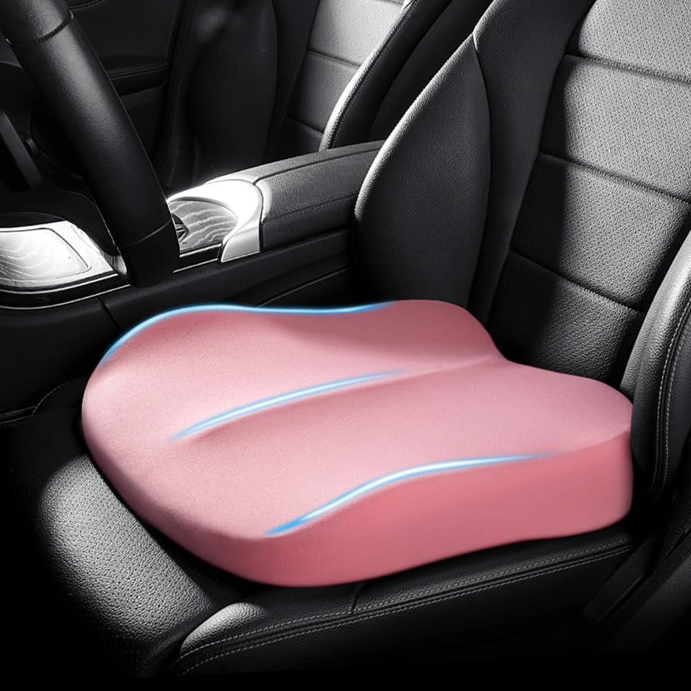 Ergonomic Memory Foam Car Seat Booster Cushion