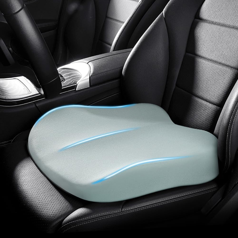 Ergonomic Memory Foam Car Seat Booster Cushion
