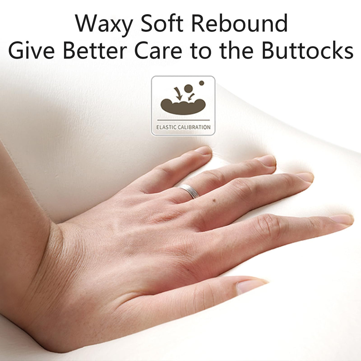 Ergonomic Memory Foam Car Seat Booster Cushion
