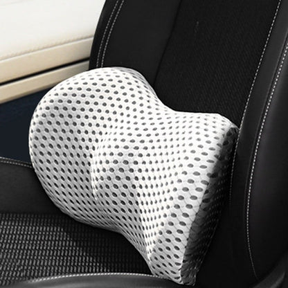 Ergonomic Memory Foam Lumbar Support Cushion for Office Chair and Car Seat