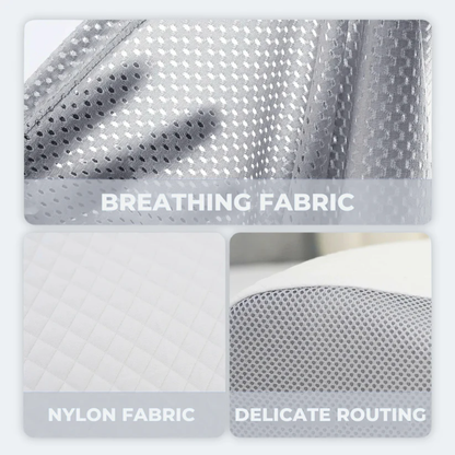 Ergonomic Memory Foam Pillow for Better Breathing and Sleep Support