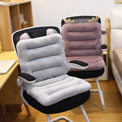 Ergonomic Memory Foam Seat Cushion for Back and Tailbone Support