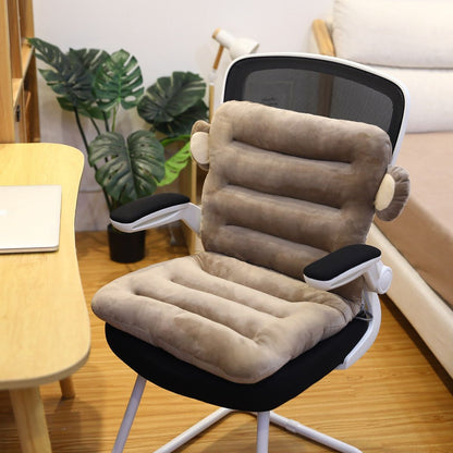 Ergonomic Memory Foam Seat Cushion for Back and Tailbone Support