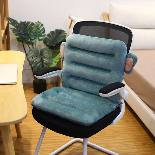 Ergonomic Memory Foam Seat Cushion for Back and Tailbone Support