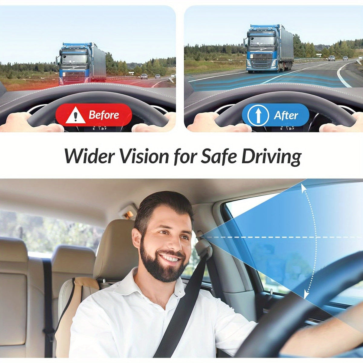 Ergonomic Memory Foam Seat Cushion for Car & Office