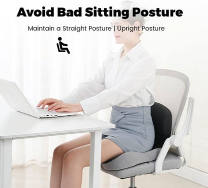 Ergonomic Memory Foam Seat Cushion for Office Chair