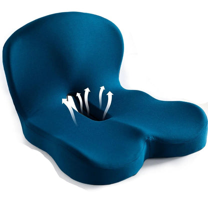 Ergonomic Memory Foam Seat Cushion for Office Chair