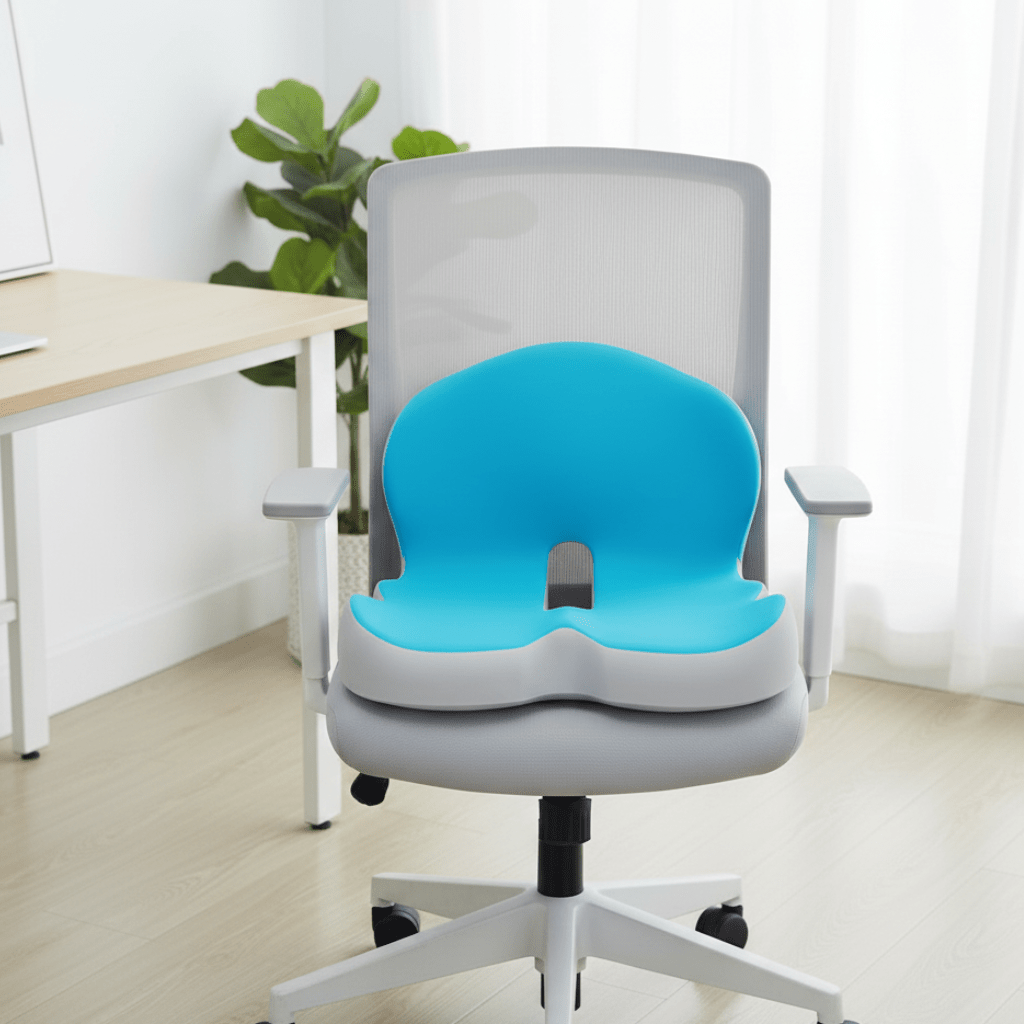 Ergonomic Memory Foam Seat Cushion for Office Chair