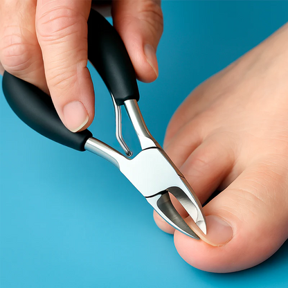 Ergonomic Toenail Clipper for Thick Nails and Easy Precision Trimming