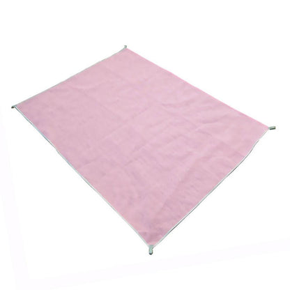 Extra Large Sand Resistant Beach Mat 200 x 200 cm Foldable Ground Sheet