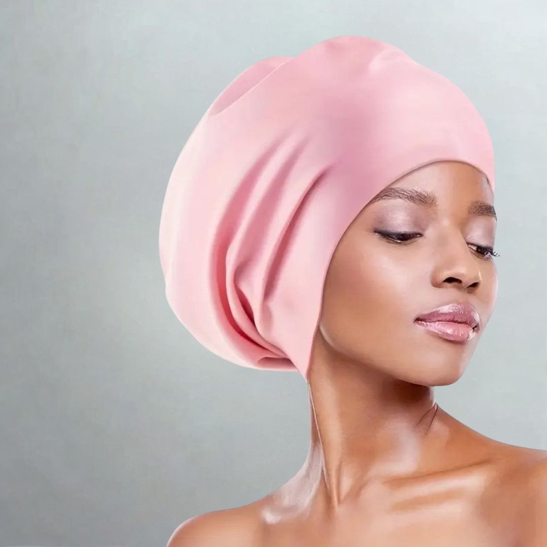 Extra Large Silicone Swim Cap for Long Thick Hair
